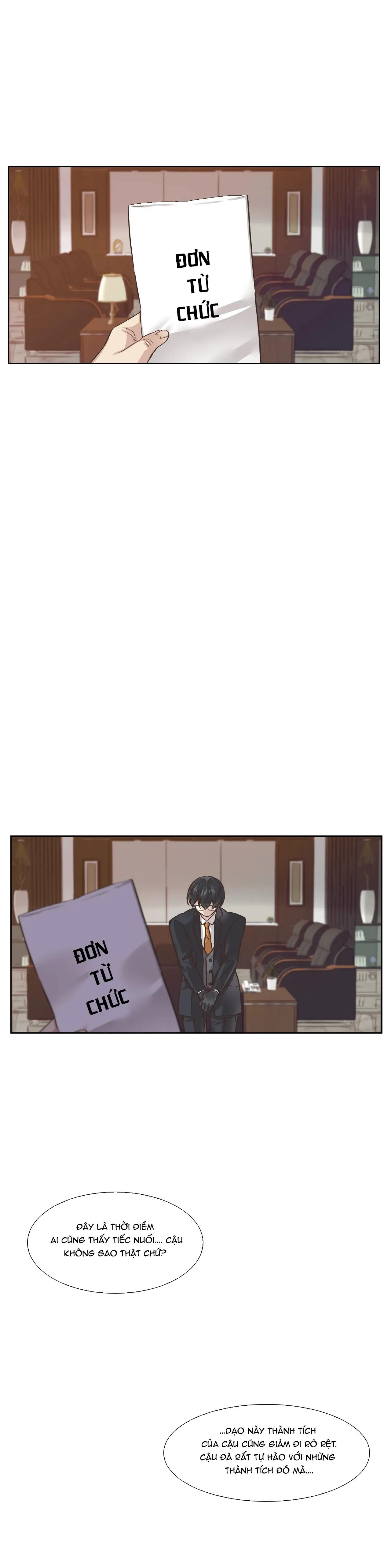 Chứng quá căng thẳng của tiền bối Chapter 3 Trang 8