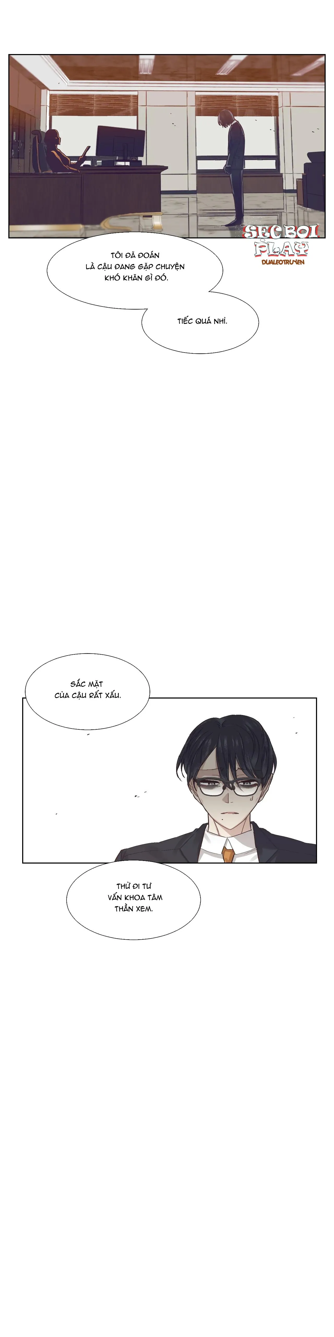 Chứng quá căng thẳng của tiền bối Chapter 3 Trang 9
