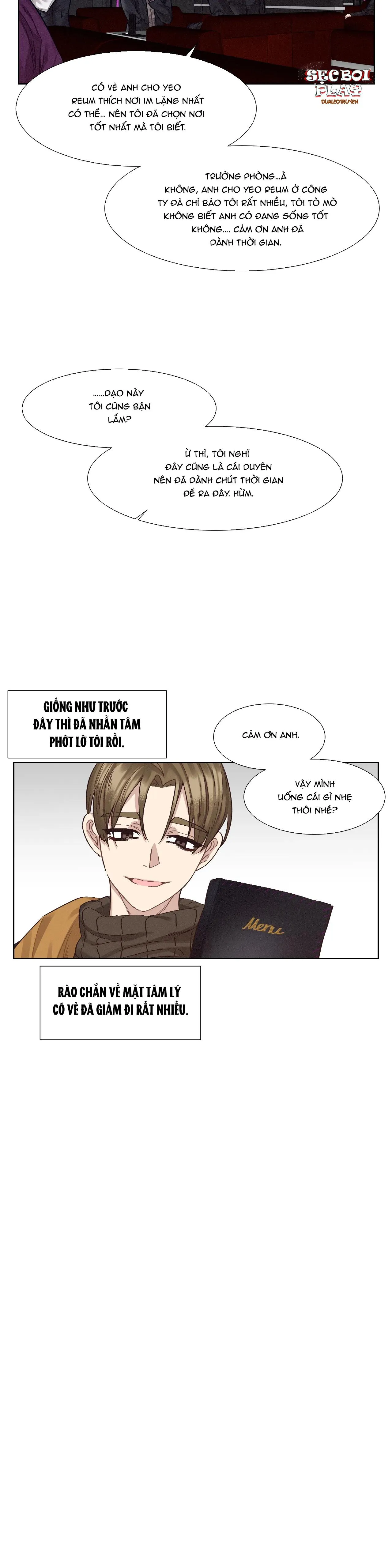 Chứng quá căng thẳng của tiền bối Chapter 3 Trang 16