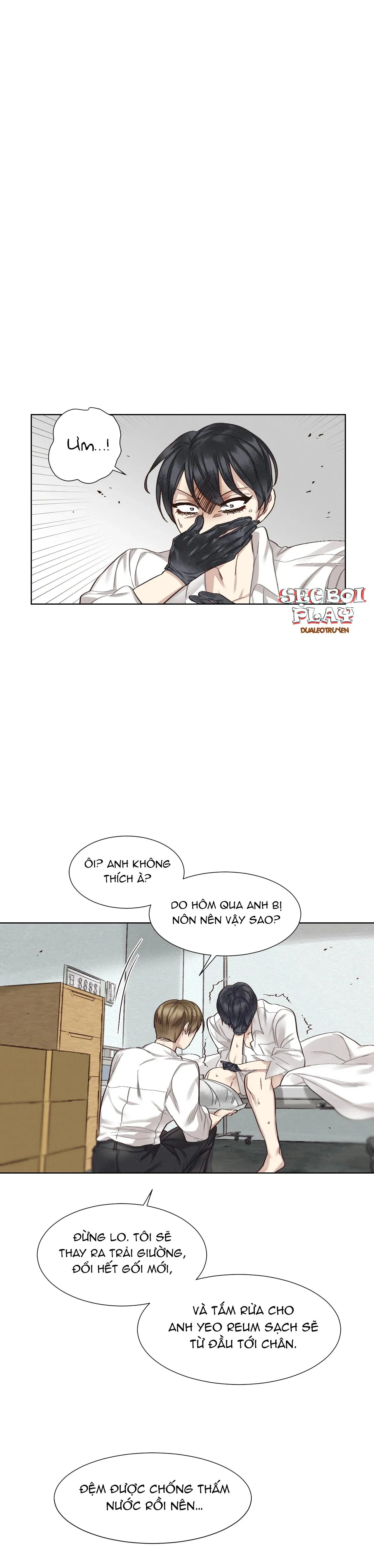 Chứng quá căng thẳng của tiền bối Chapter 4 Trang 4