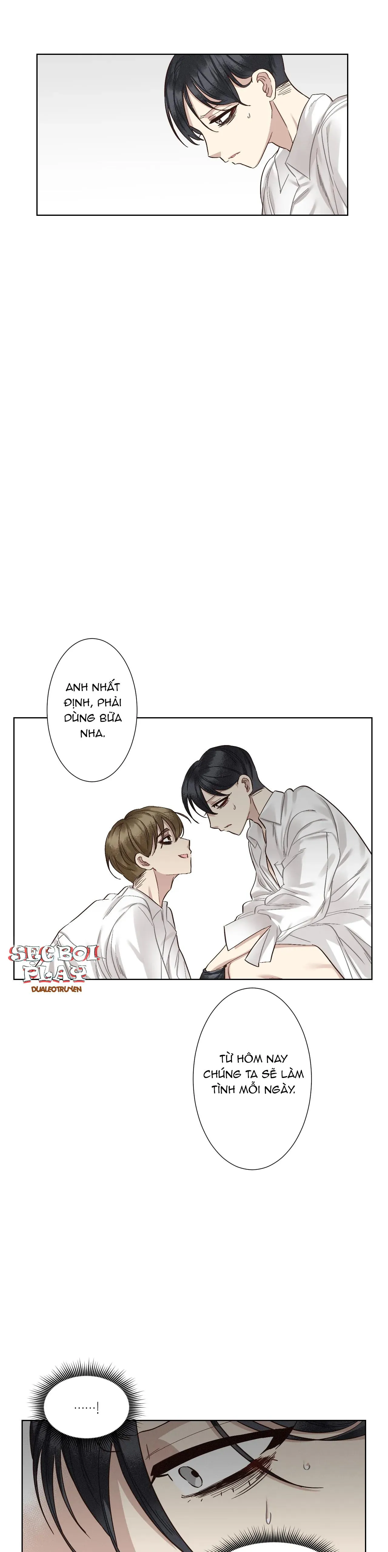 Chứng quá căng thẳng của tiền bối Chapter 4 Trang 6