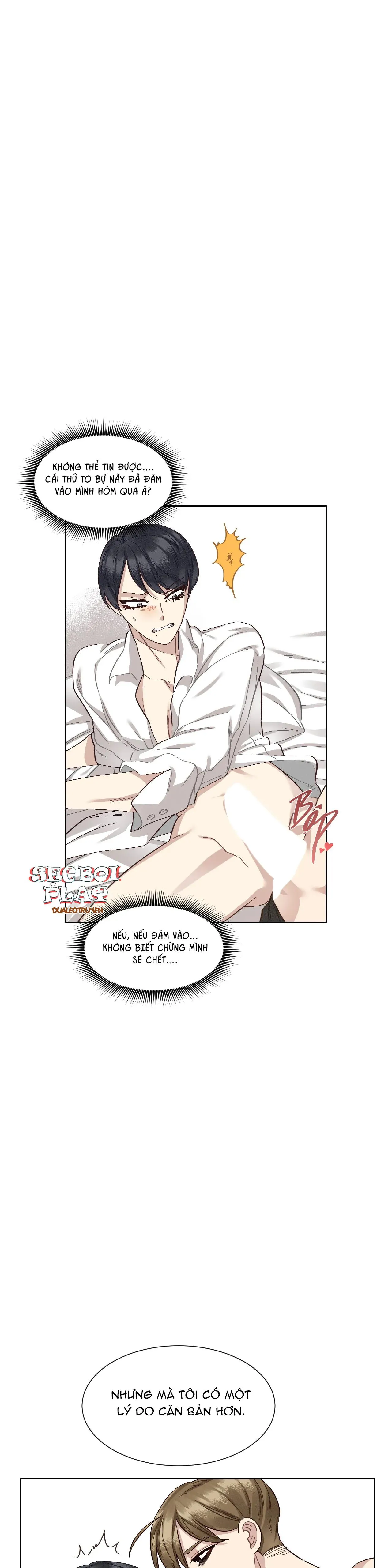 Chứng quá căng thẳng của tiền bối Chapter 4 Trang 13