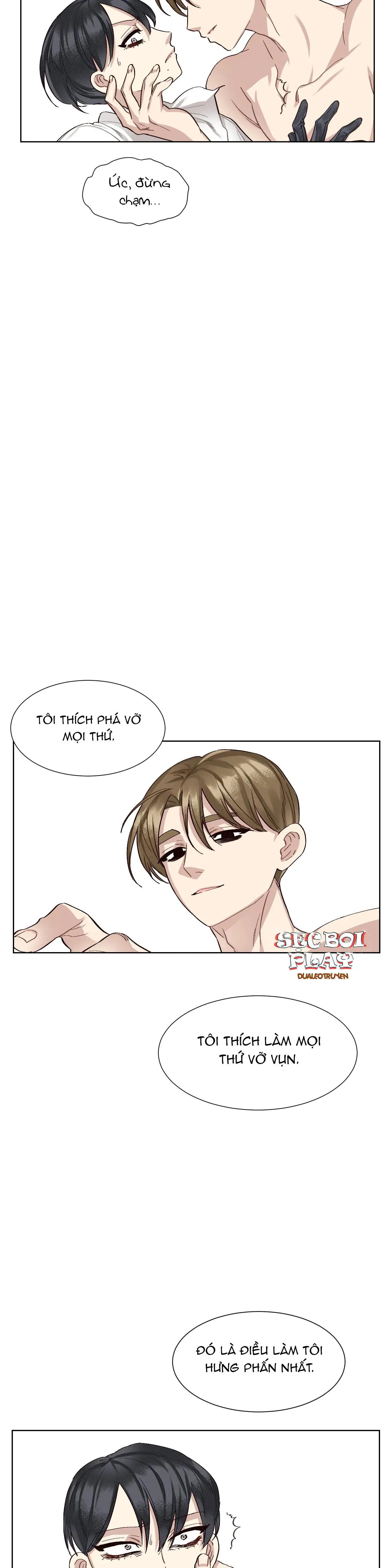 Chứng quá căng thẳng của tiền bối Chapter 4 Trang 14