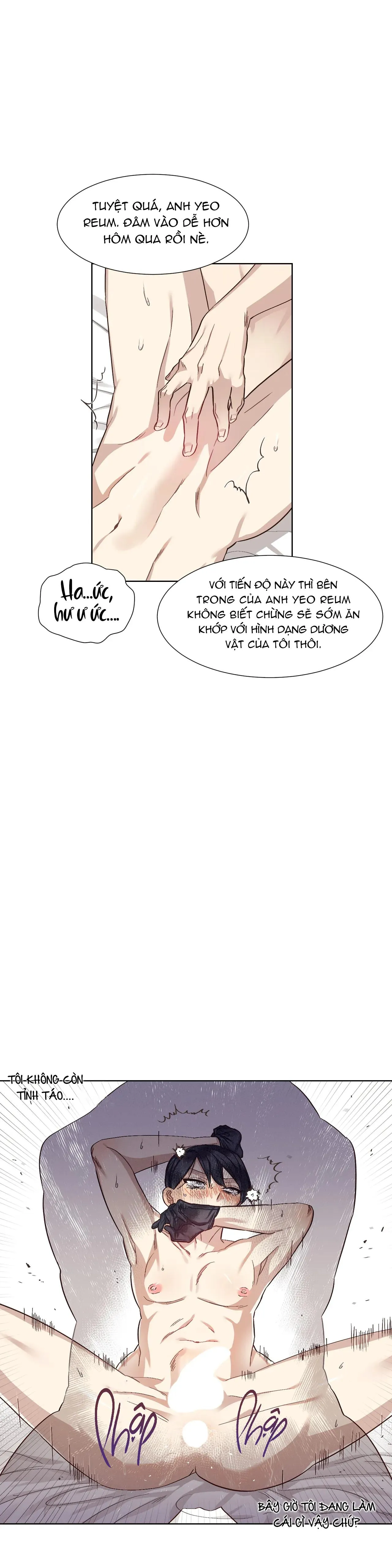 Chứng quá căng thẳng của tiền bối Chapter 4 Trang 17