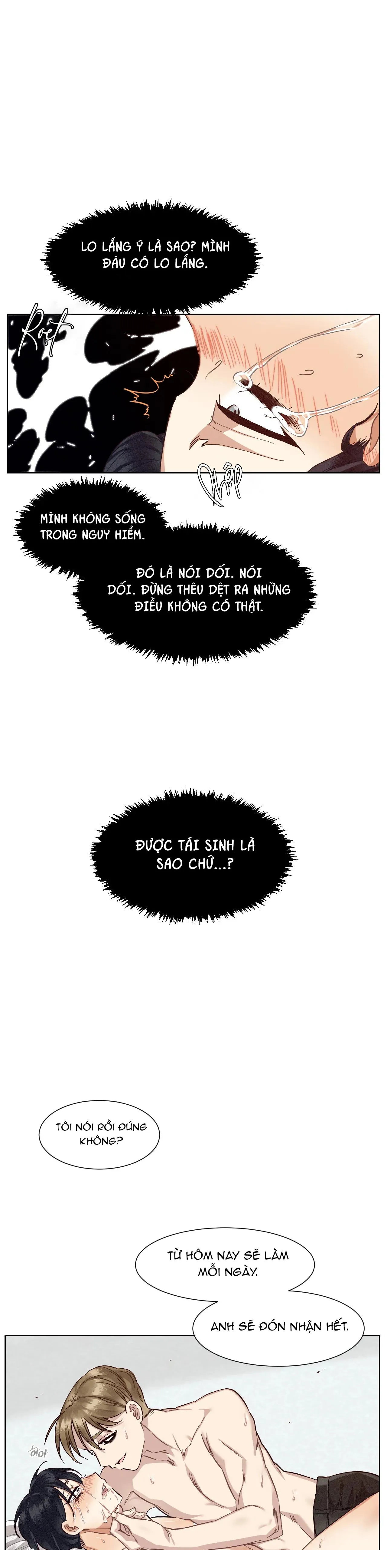 Chứng quá căng thẳng của tiền bối Chapter 4 Trang 19