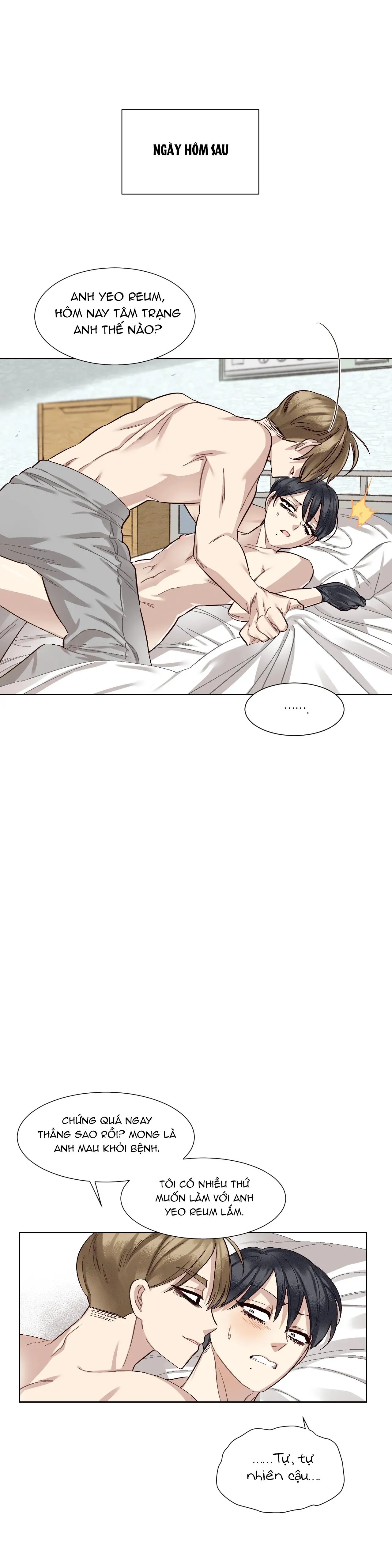 Chứng quá căng thẳng của tiền bối Chapter 4 Trang 24