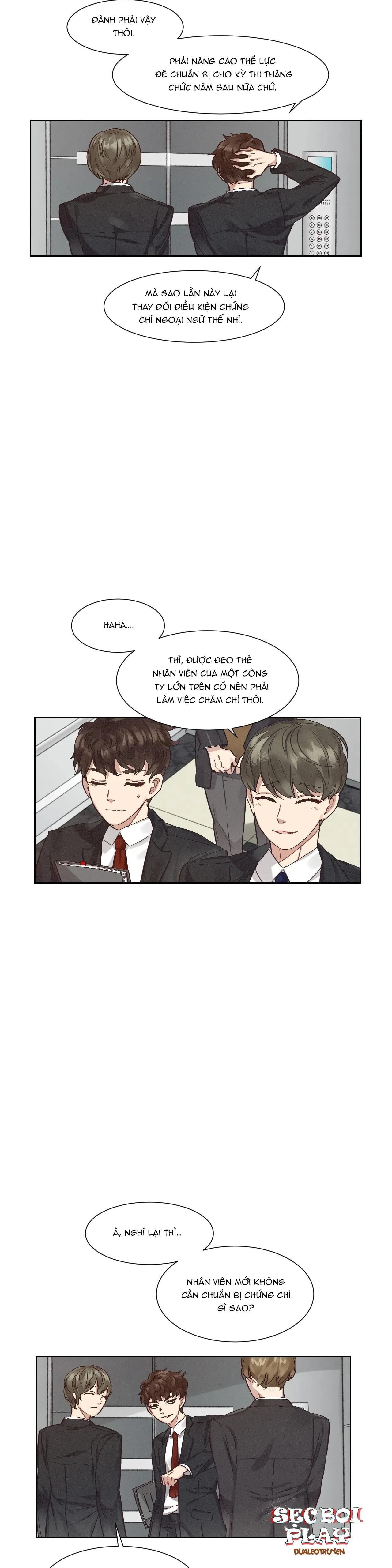 Chứng quá căng thẳng của tiền bối Chapter 1 Trang 5