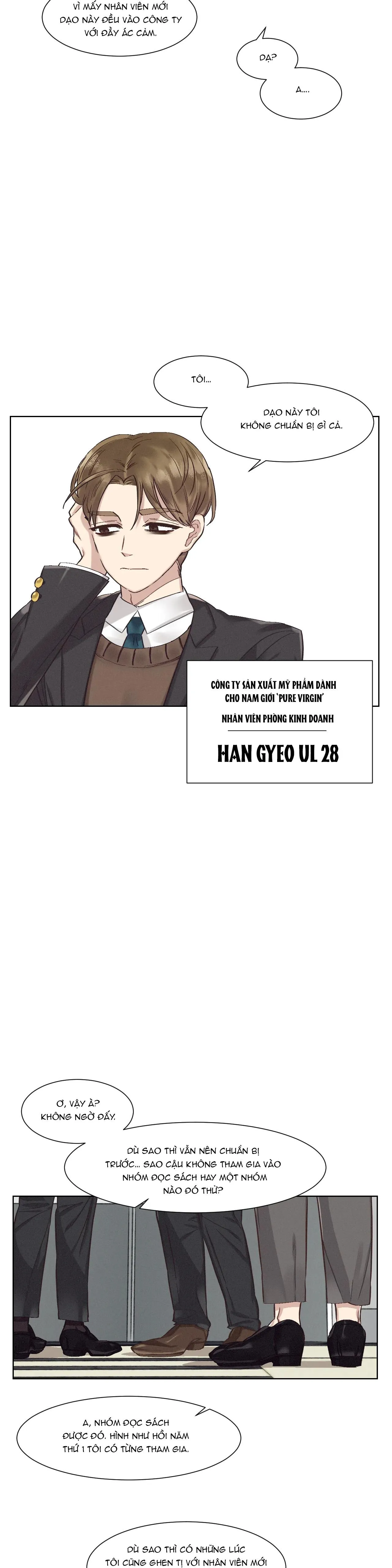 Chứng quá căng thẳng của tiền bối Chapter 1 Trang 6