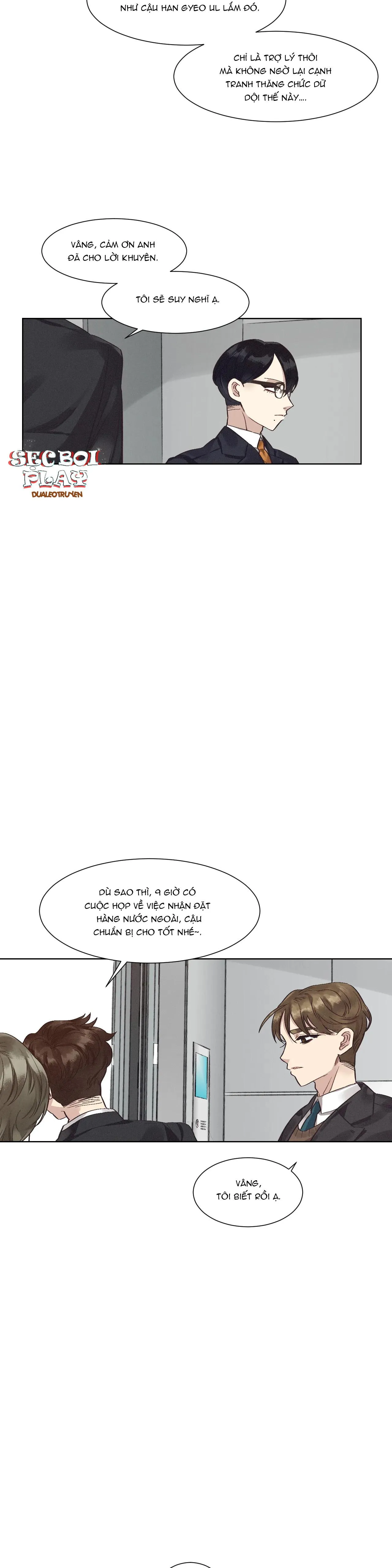 Chứng quá căng thẳng của tiền bối Chapter 1 Trang 7