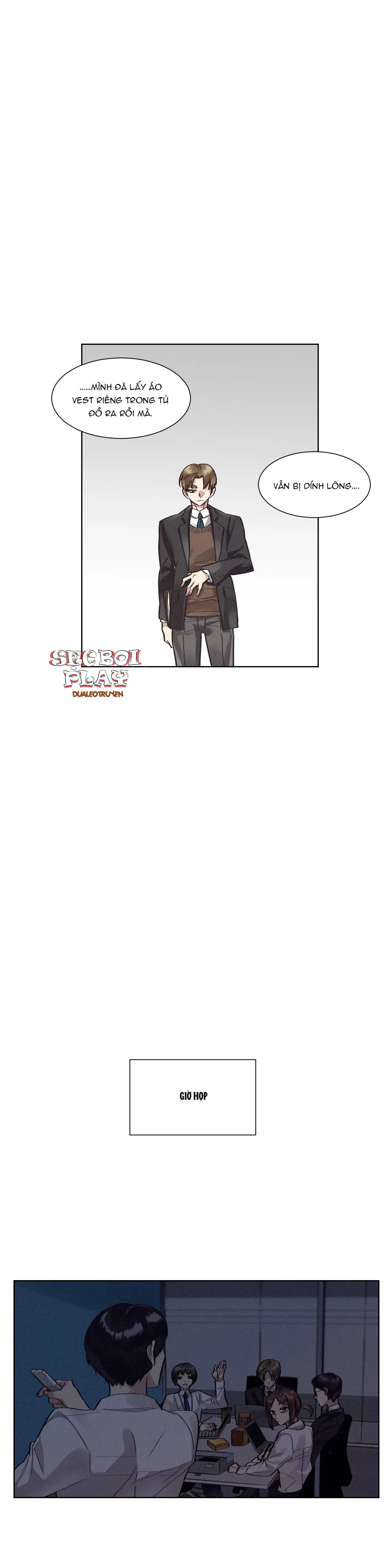 Chứng quá căng thẳng của tiền bối Chapter 1 Trang 12
