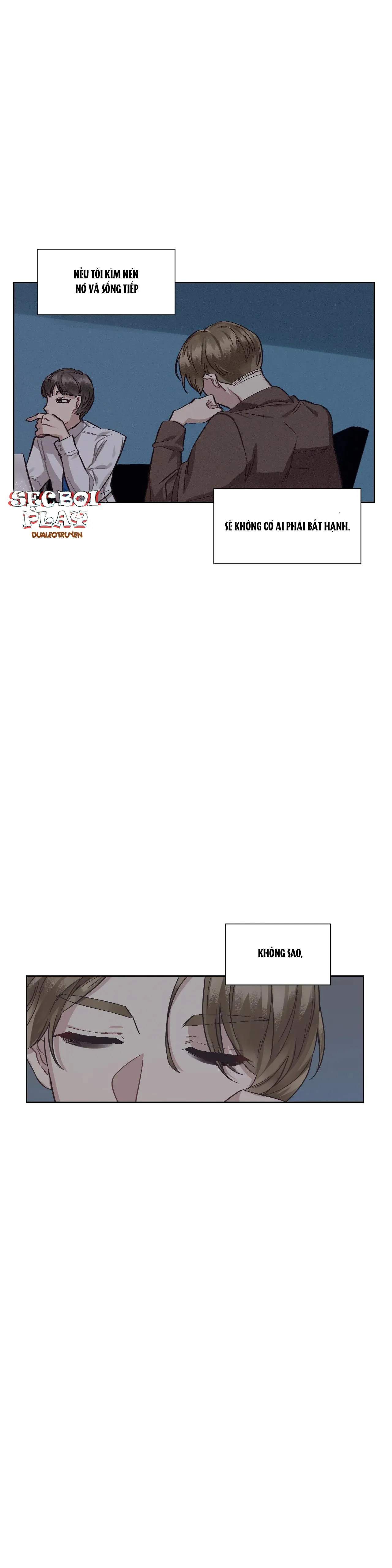 Chứng quá căng thẳng của tiền bối Chapter 1 Trang 22