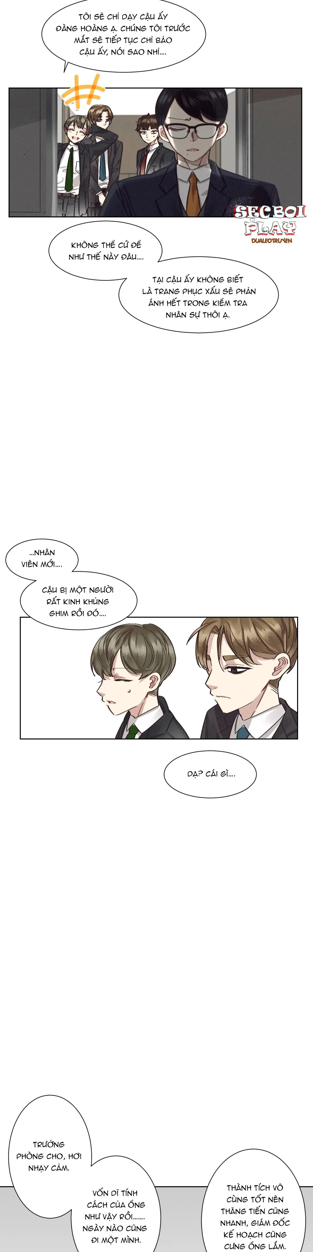 Chứng quá căng thẳng của tiền bối Chapter 1 Trang 25