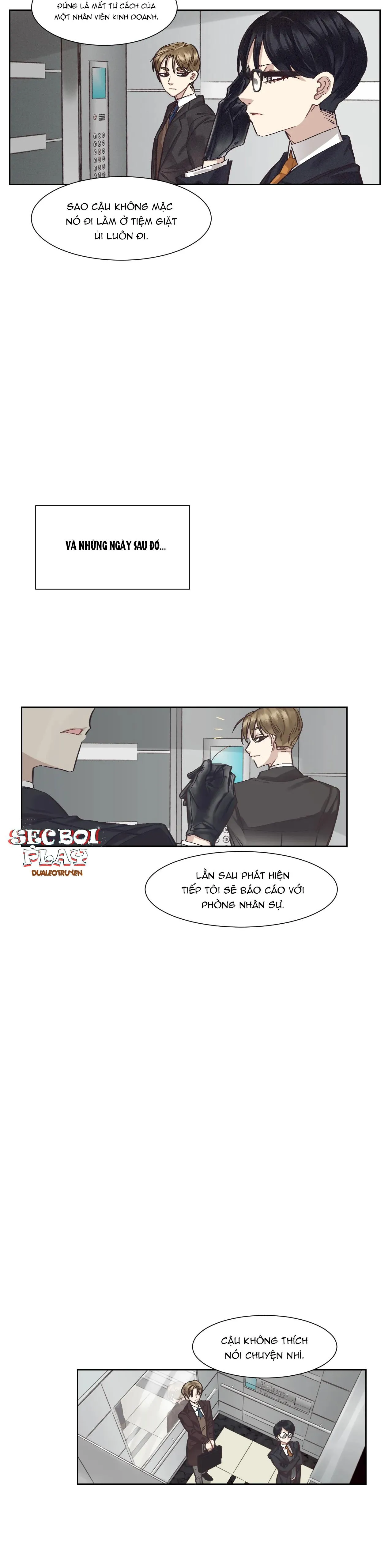 Chứng quá căng thẳng của tiền bối Chapter 1 Trang 28