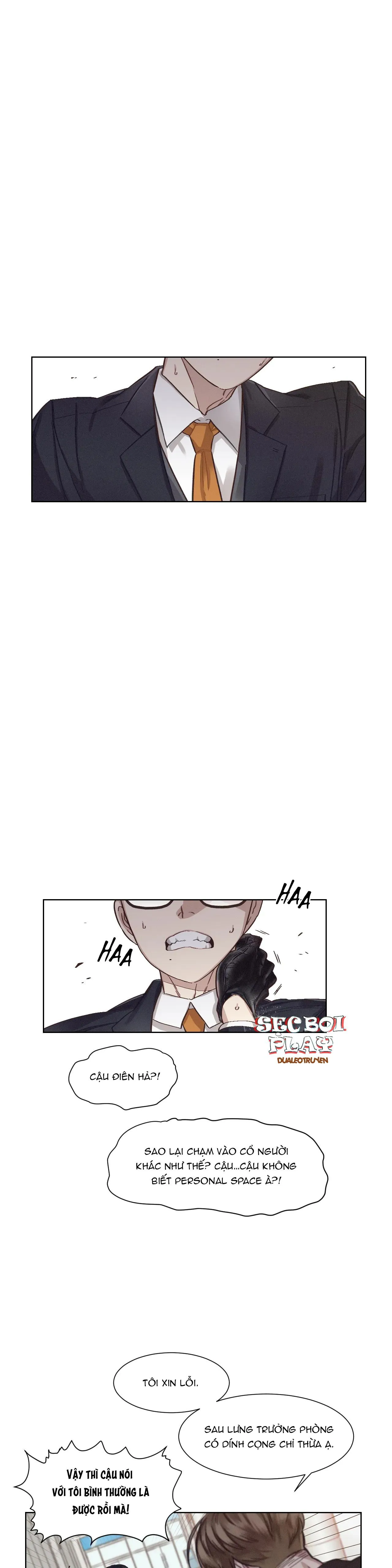Chứng quá căng thẳng của tiền bối Chapter 1 Trang 35