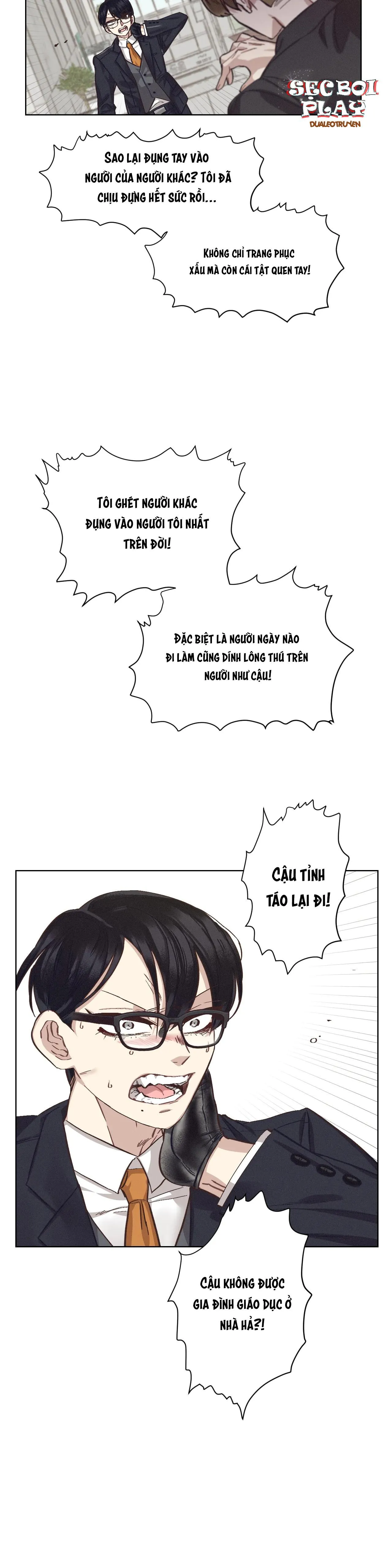 Chứng quá căng thẳng của tiền bối Chapter 1 Trang 36