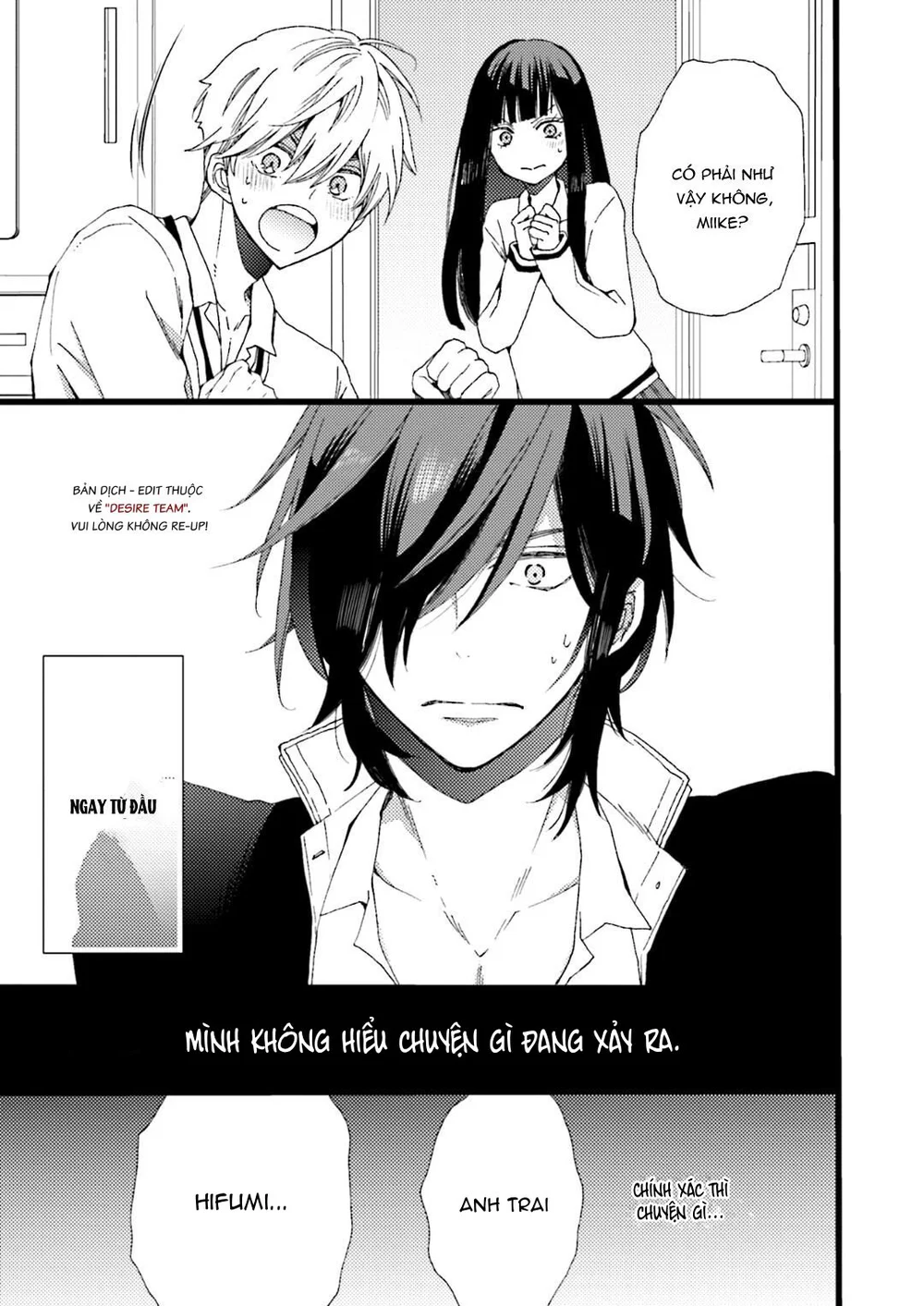 Chúng Ta Bắt Đầu Từ Một Sự Hiểu Lầm Chapter 1 Trang 32