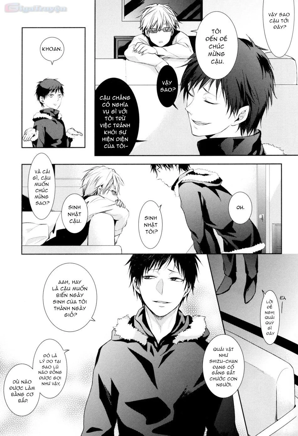 Chúng ta cùng nhau ăn mừng nhé! Chapter 1 Trang 8