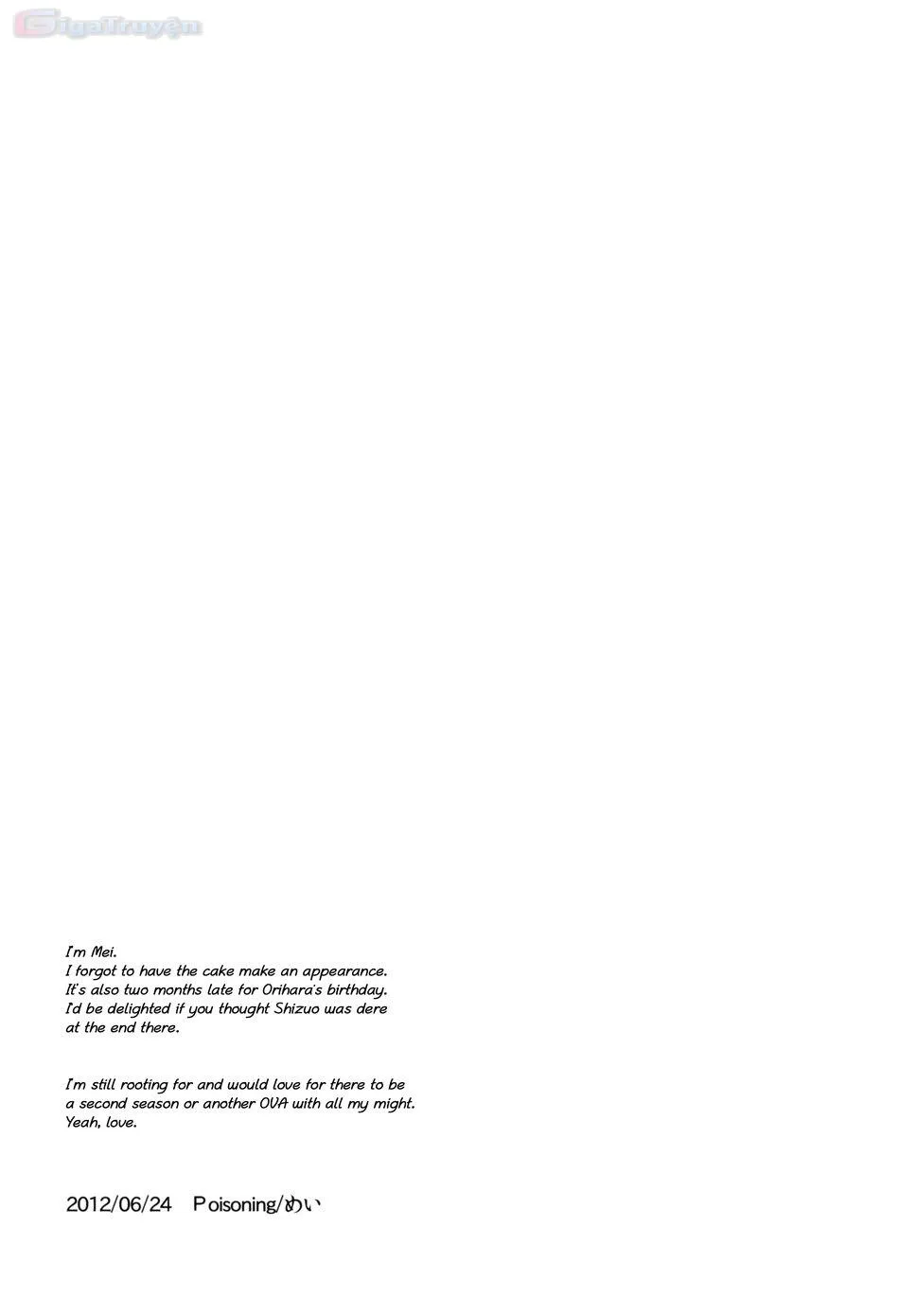 Chúng ta cùng nhau ăn mừng nhé! Chapter 1 Trang 32