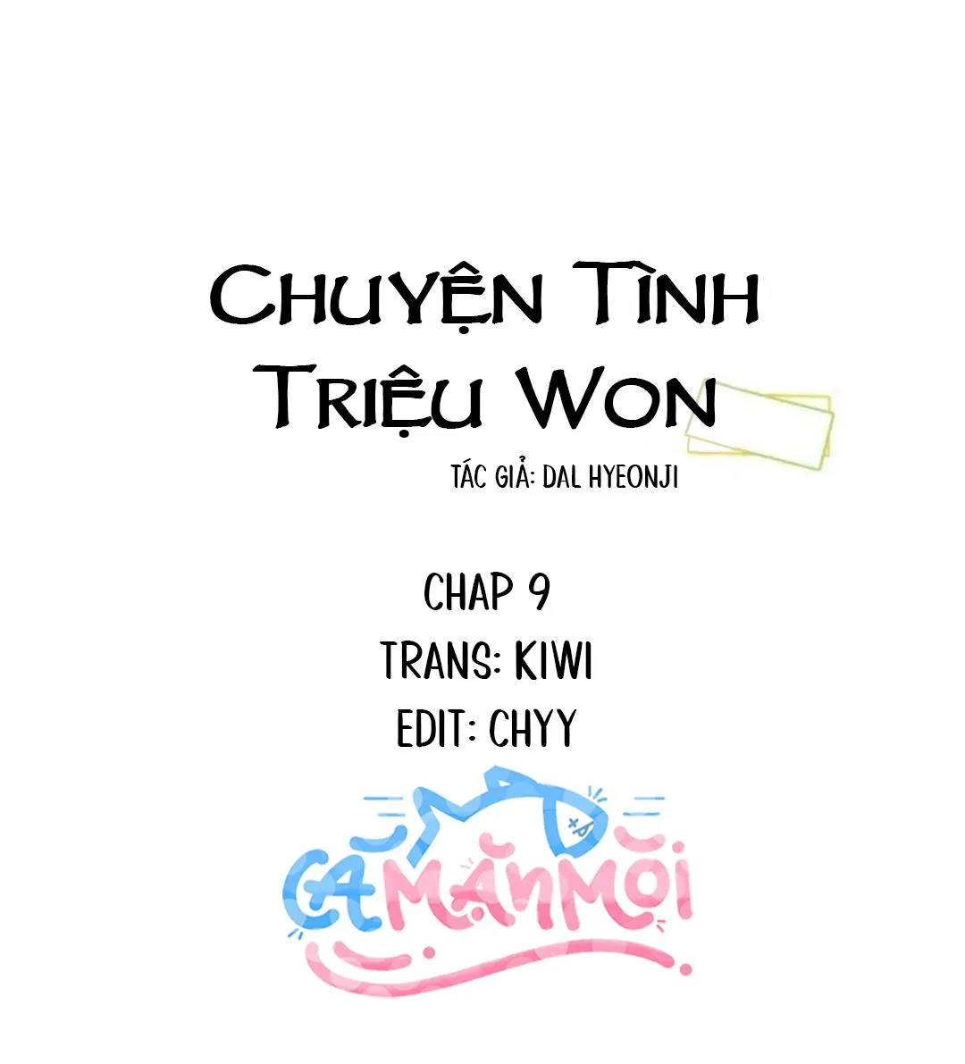 Chuyện Tình Triệu Won Chapter 9 Trang 7