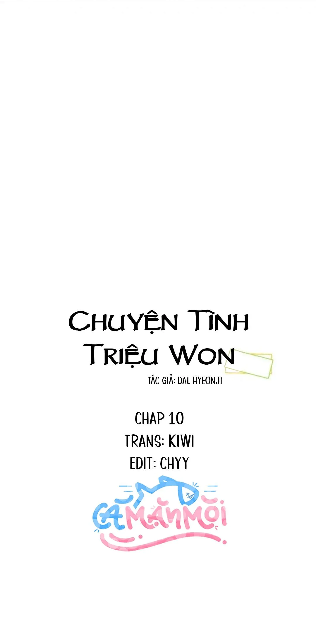 Chuyện Tình Triệu Won Chapter 10 Trang 4