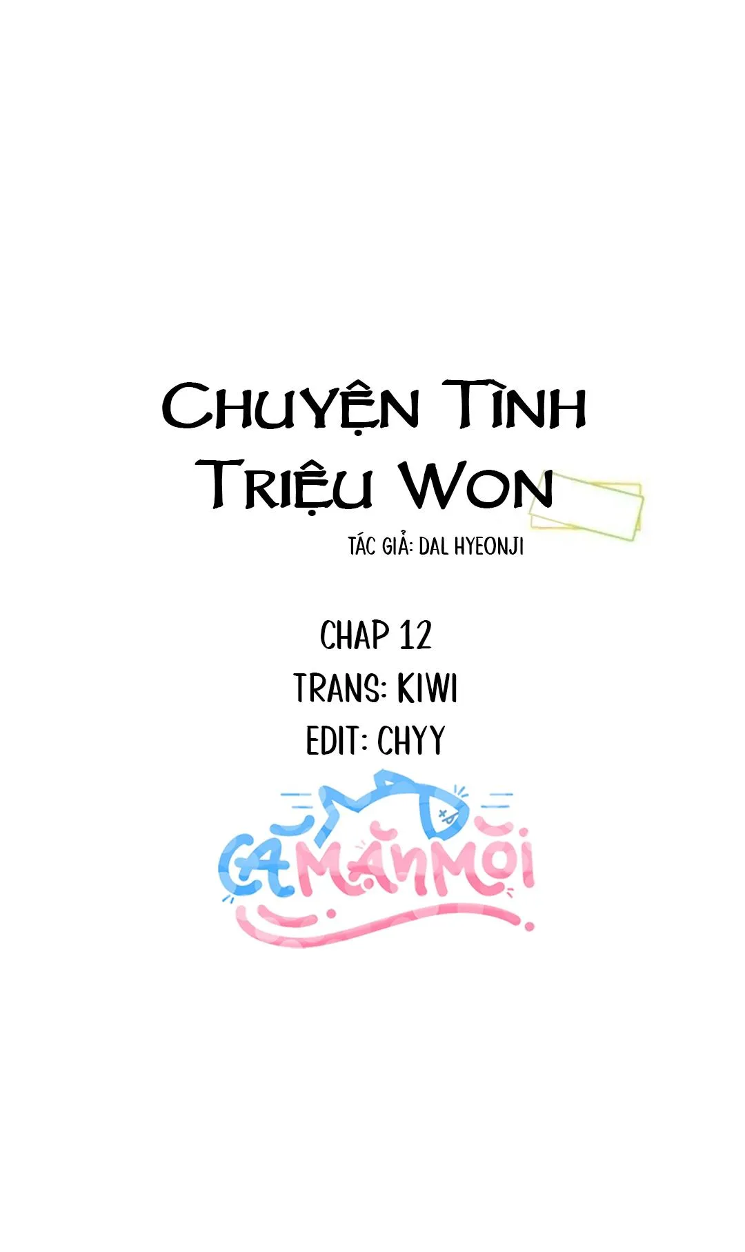 Chuyện Tình Triệu Won Chapter 12 Trang 8