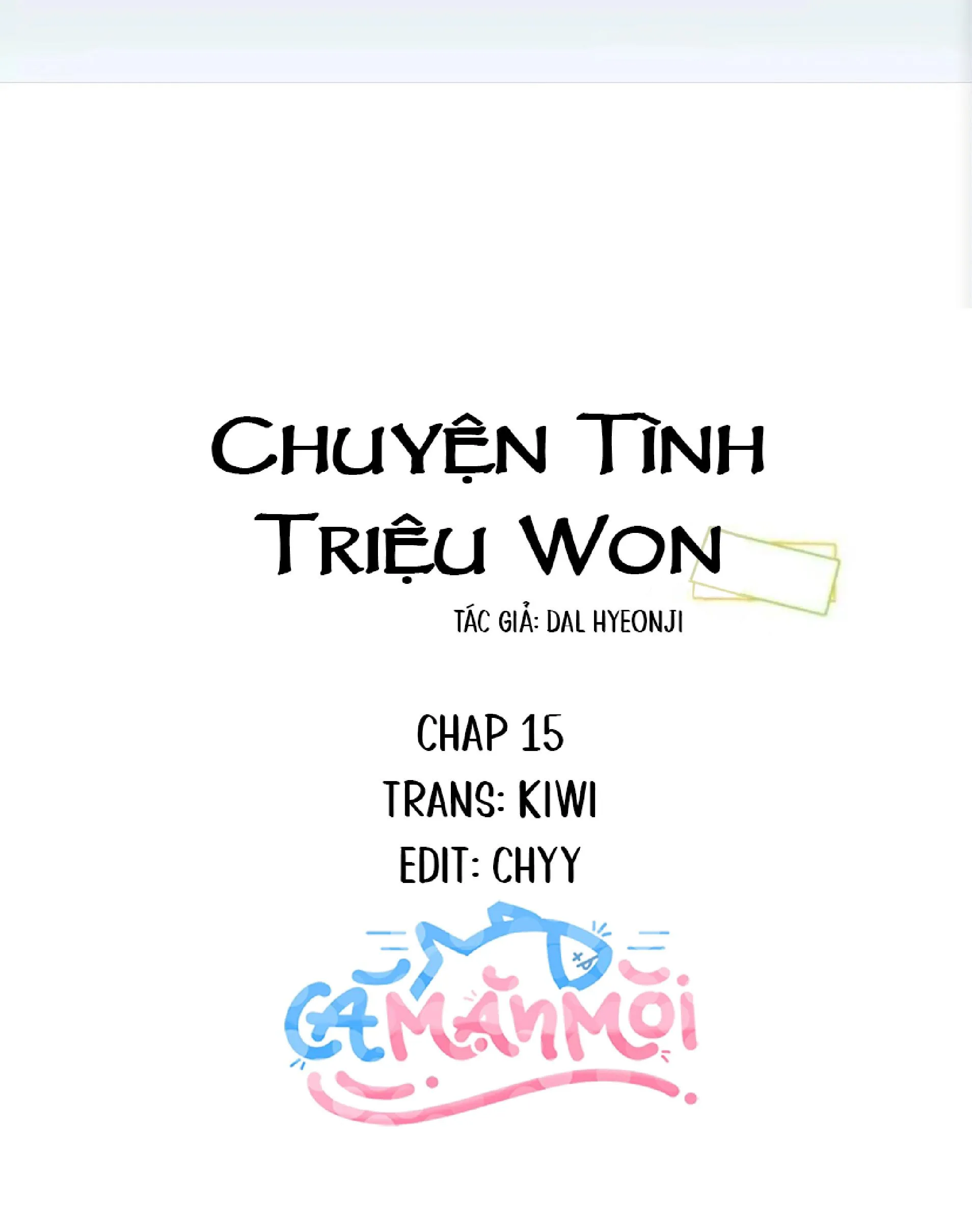 Chuyện Tình Triệu Won Chapter 15 Trang 11