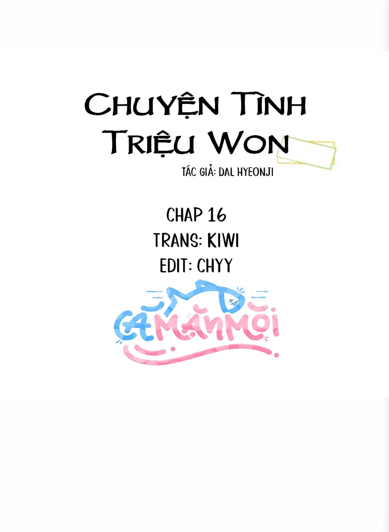 Chuyện Tình Triệu Won Chapter 16 Trang 19