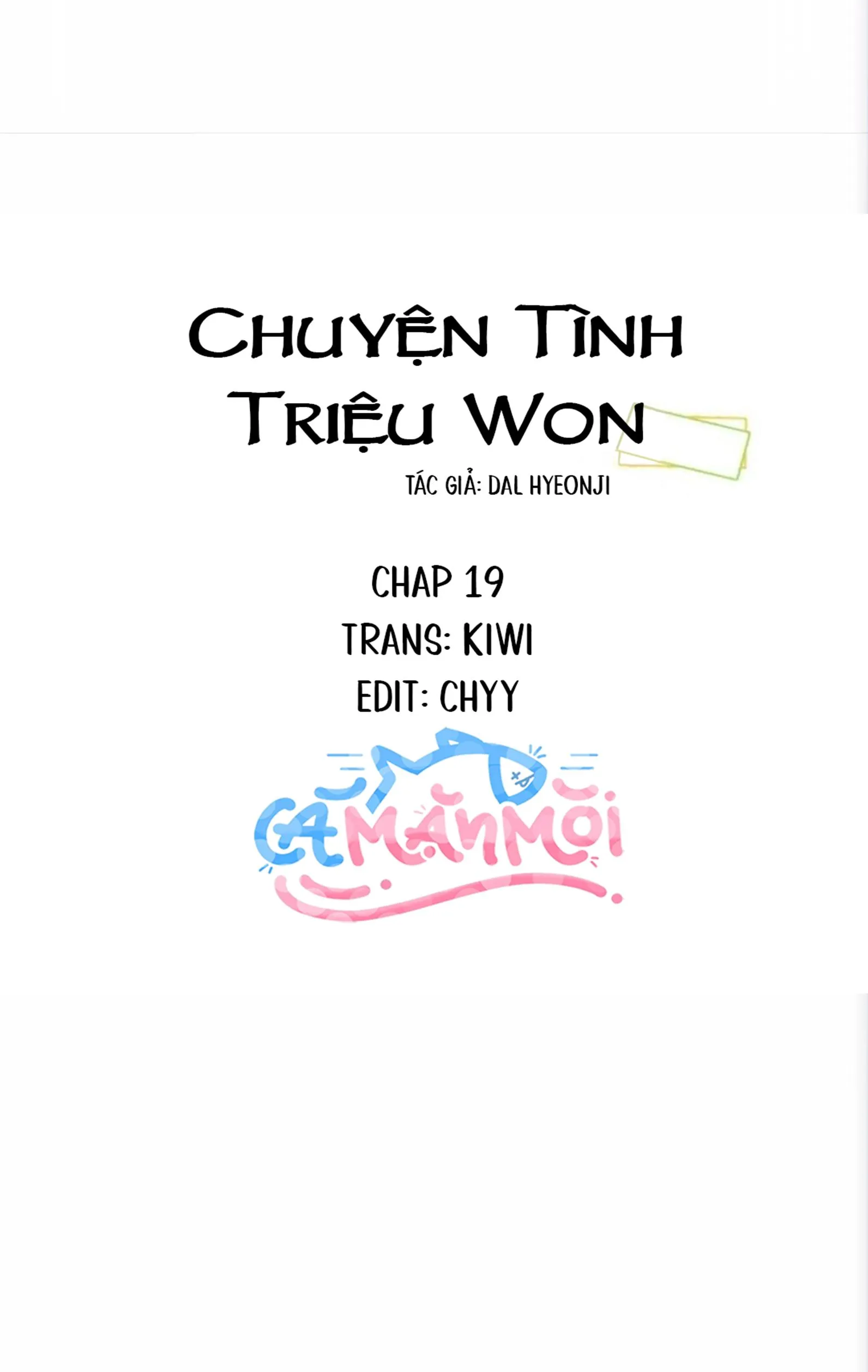 Chuyện Tình Triệu Won Chapter 19 Trang 13