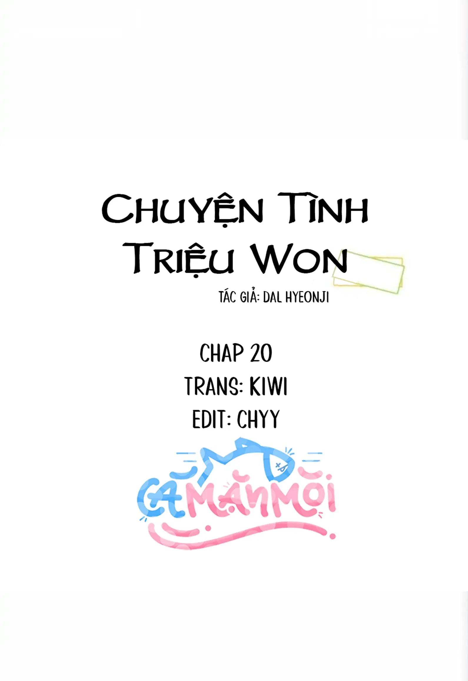 Chuyện Tình Triệu Won Chapter 20 Trang 5