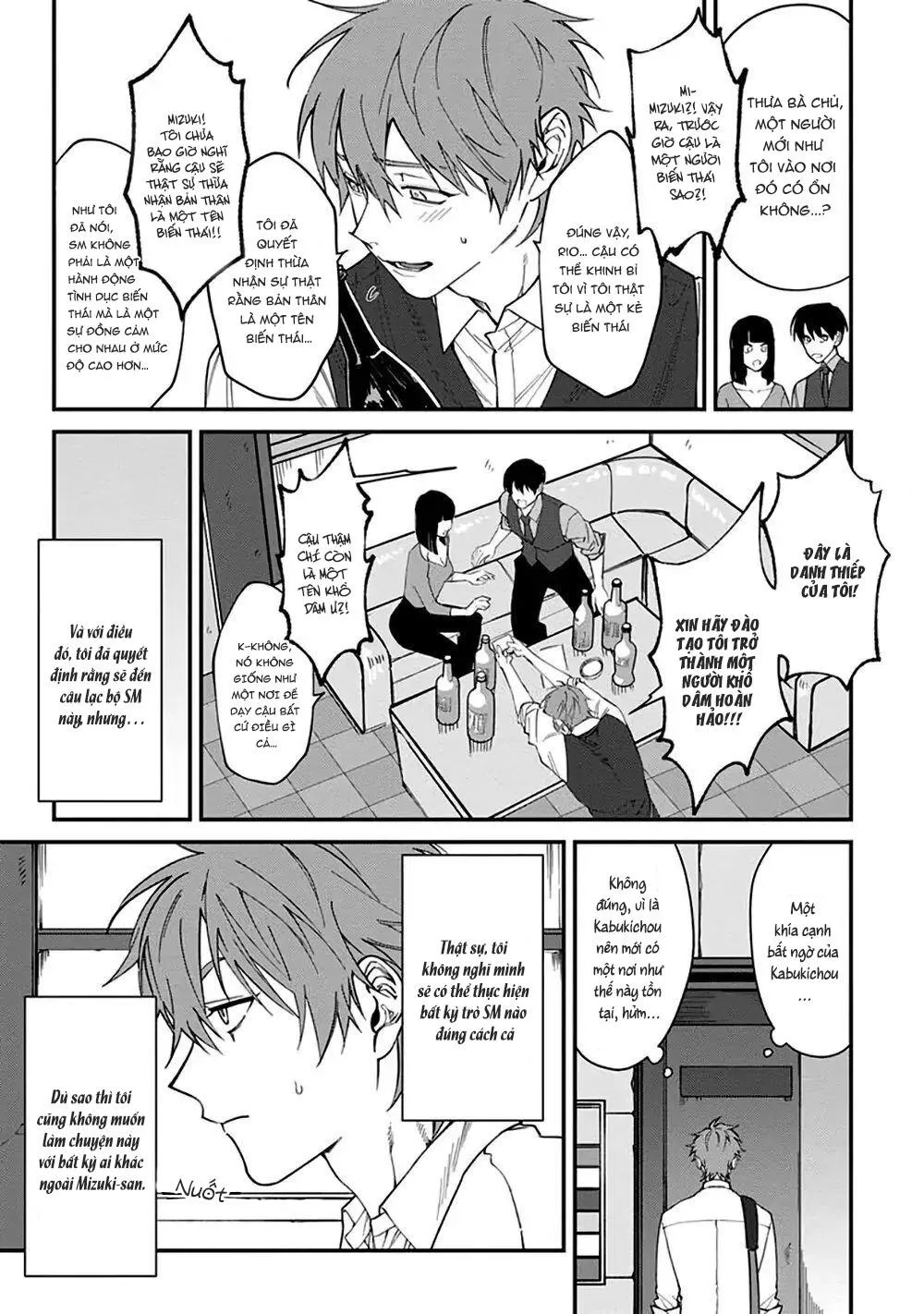 Chuyến đi tồi tệ ở quận Kabukichou Chapter 3 Trang 17