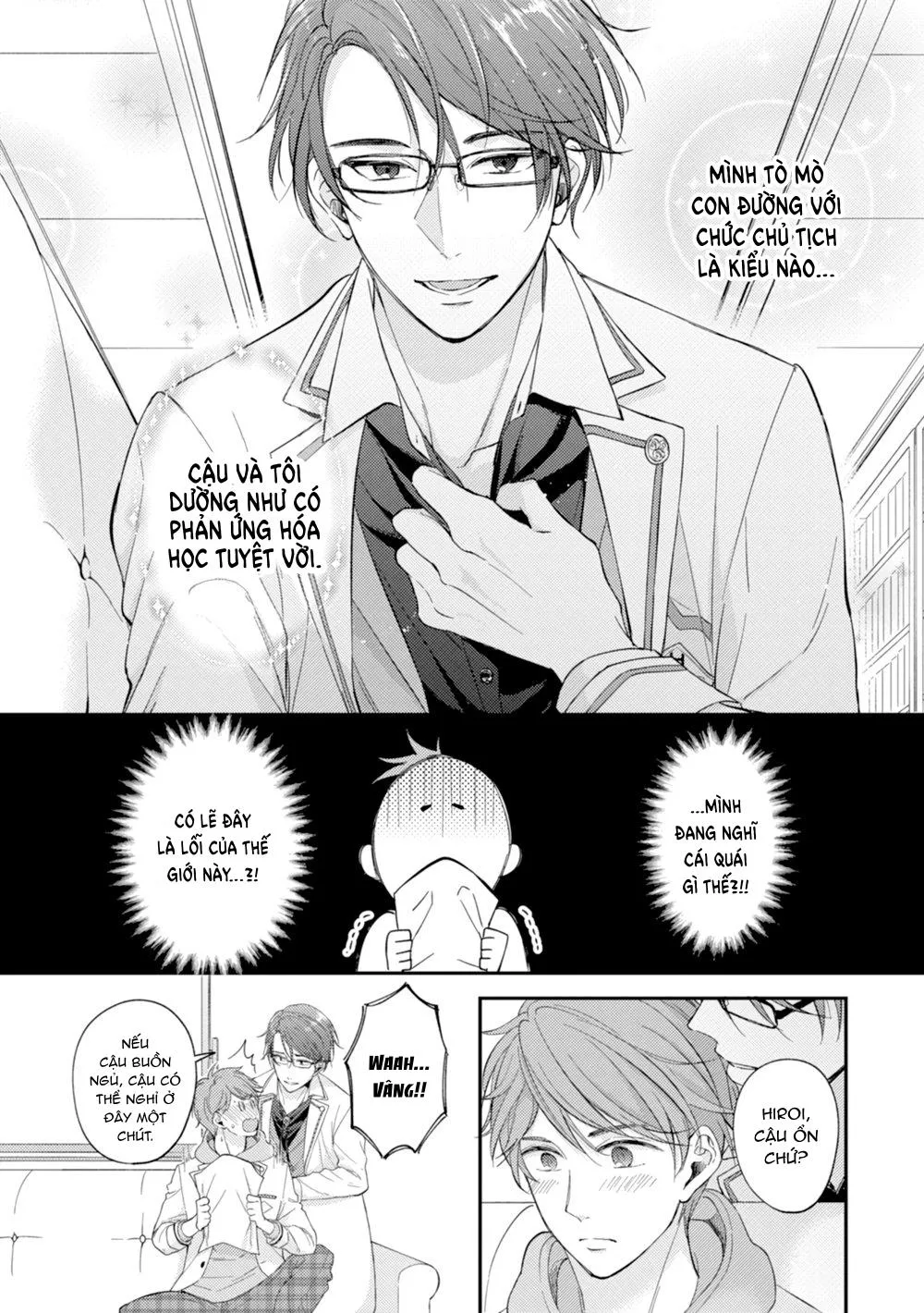 Sau khi trở thành nhân vật chính trong game BL, tôi được đối thủ si mê Chapter 2 Trang 10