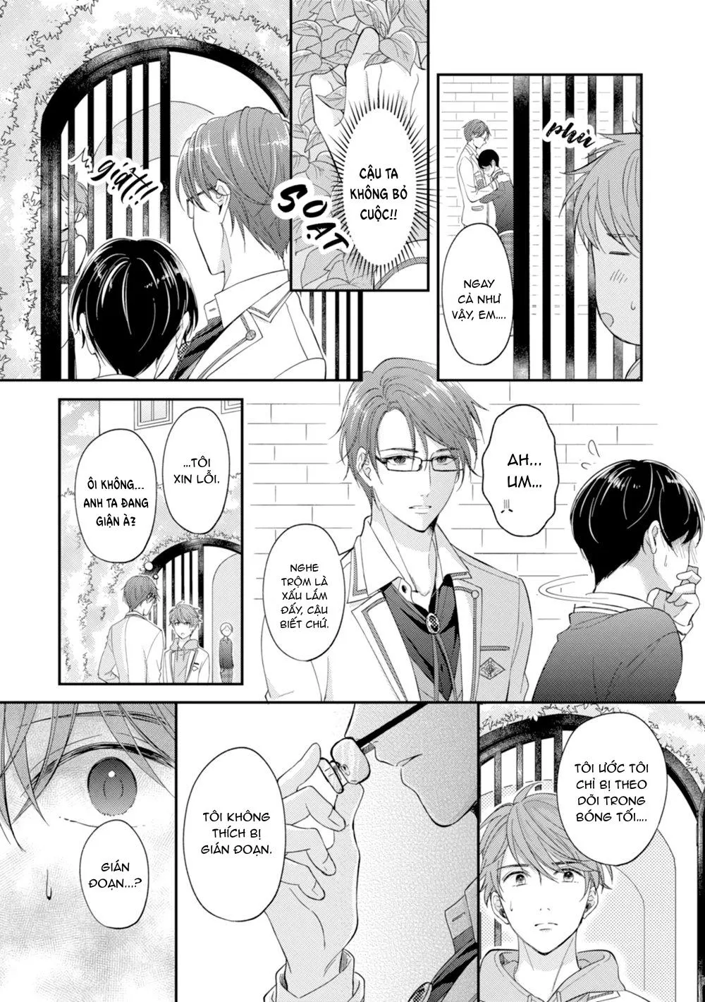 Sau khi trở thành nhân vật chính trong game BL, tôi được đối thủ si mê Chapter 2 Trang 17