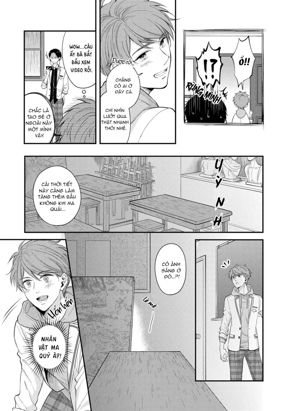 Sau khi trở thành nhân vật chính trong game BL, tôi được đối thủ si mê Chapter 3 Trang 3