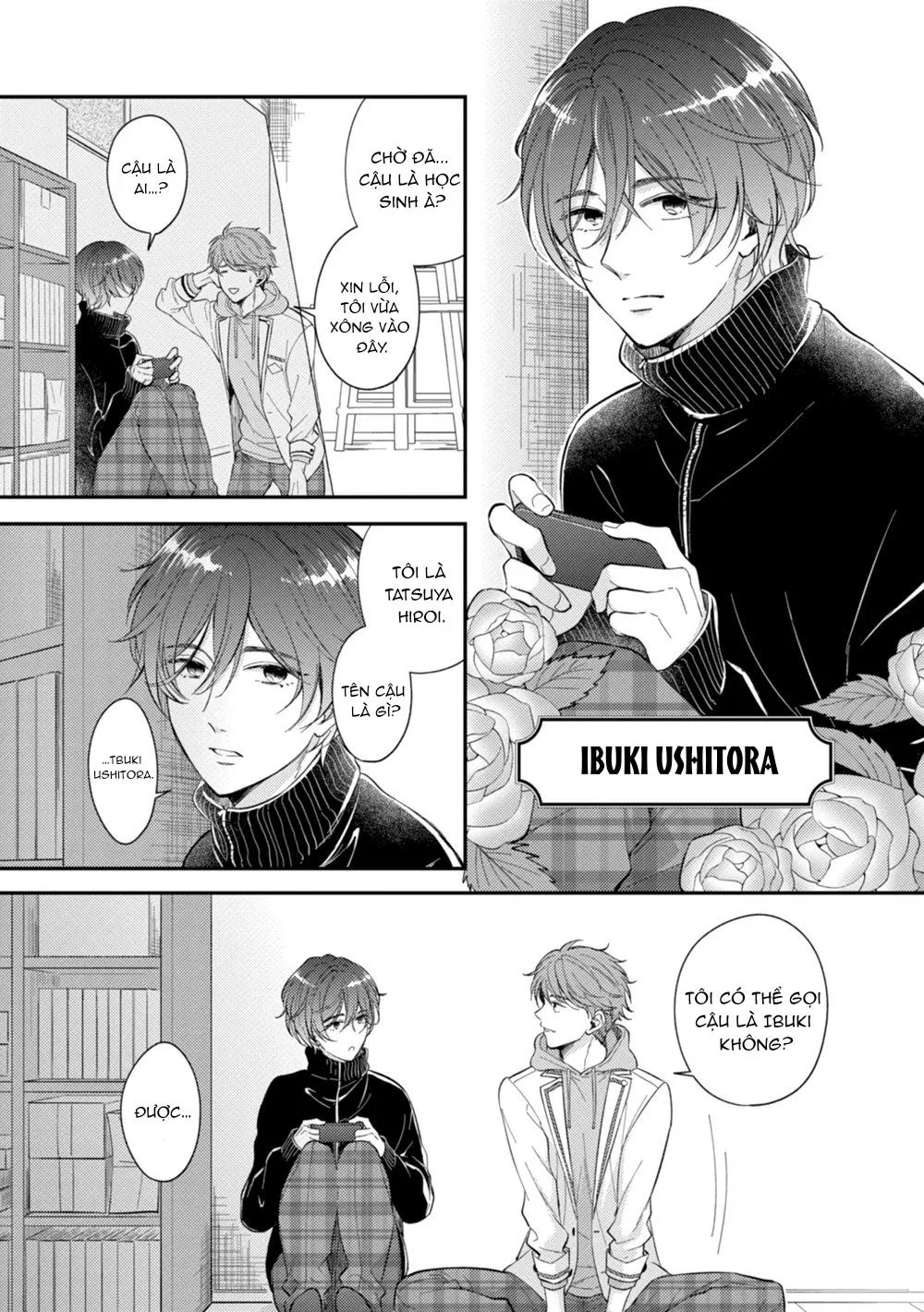 Sau khi trở thành nhân vật chính trong game BL, tôi được đối thủ si mê Chapter 3 Trang 4