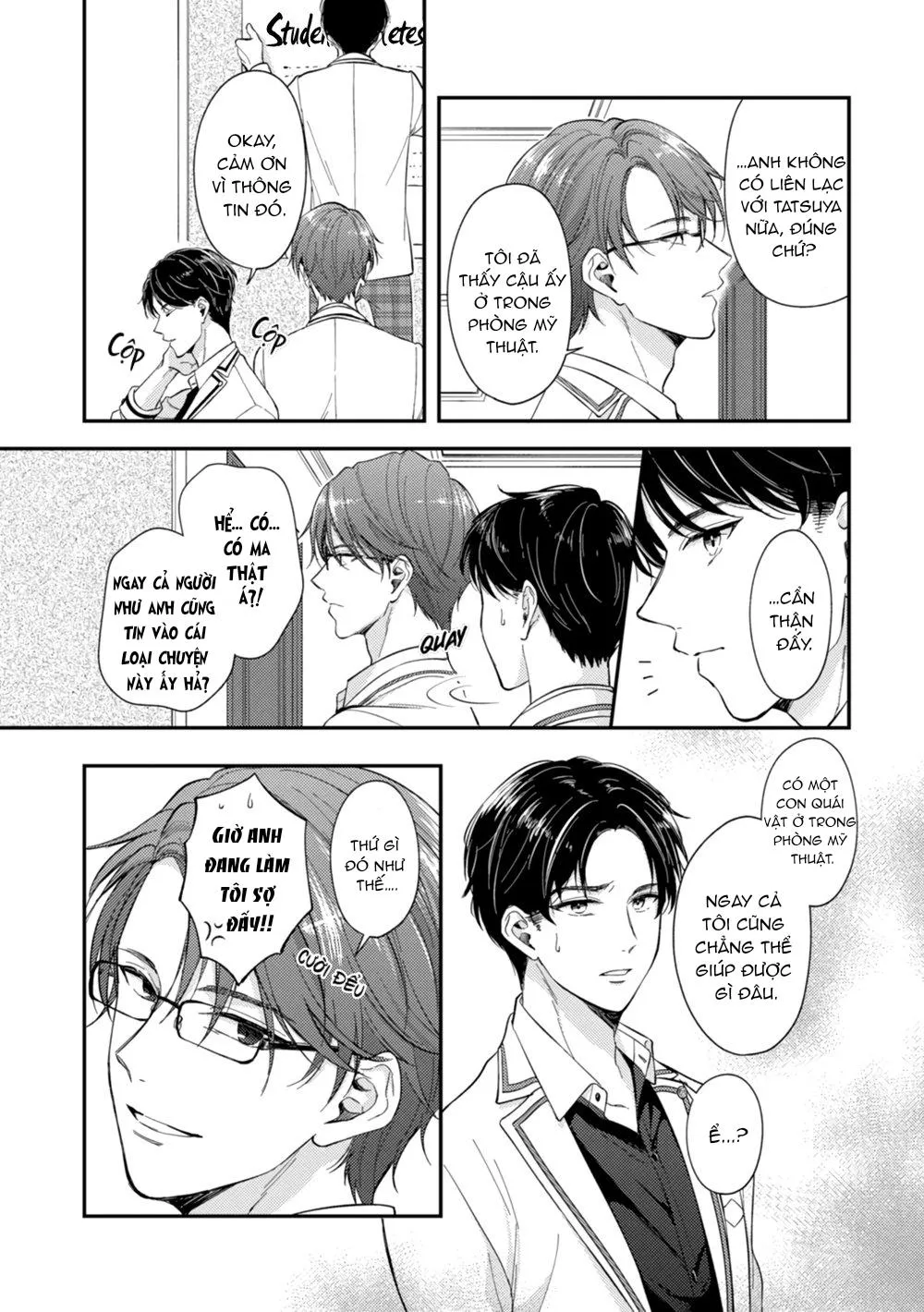 Sau khi trở thành nhân vật chính trong game BL, tôi được đối thủ si mê Chapter 3 Trang 12