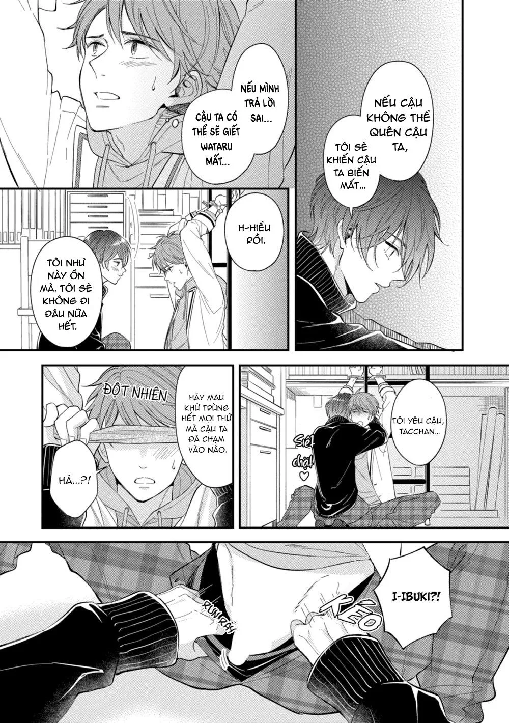 Sau khi trở thành nhân vật chính trong game BL, tôi được đối thủ si mê Chapter 3 Trang 15