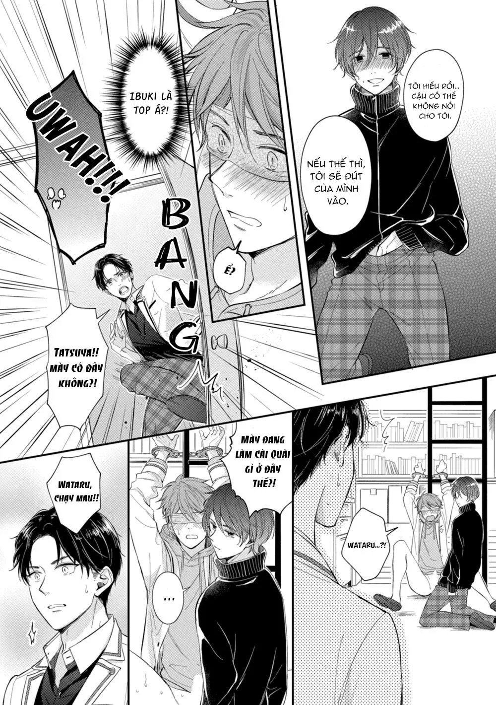 Sau khi trở thành nhân vật chính trong game BL, tôi được đối thủ si mê Chapter 3 Trang 17