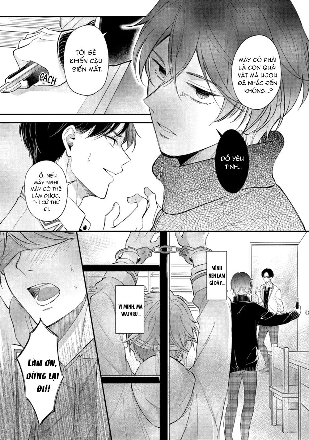 Sau khi trở thành nhân vật chính trong game BL, tôi được đối thủ si mê Chapter 3 Trang 18