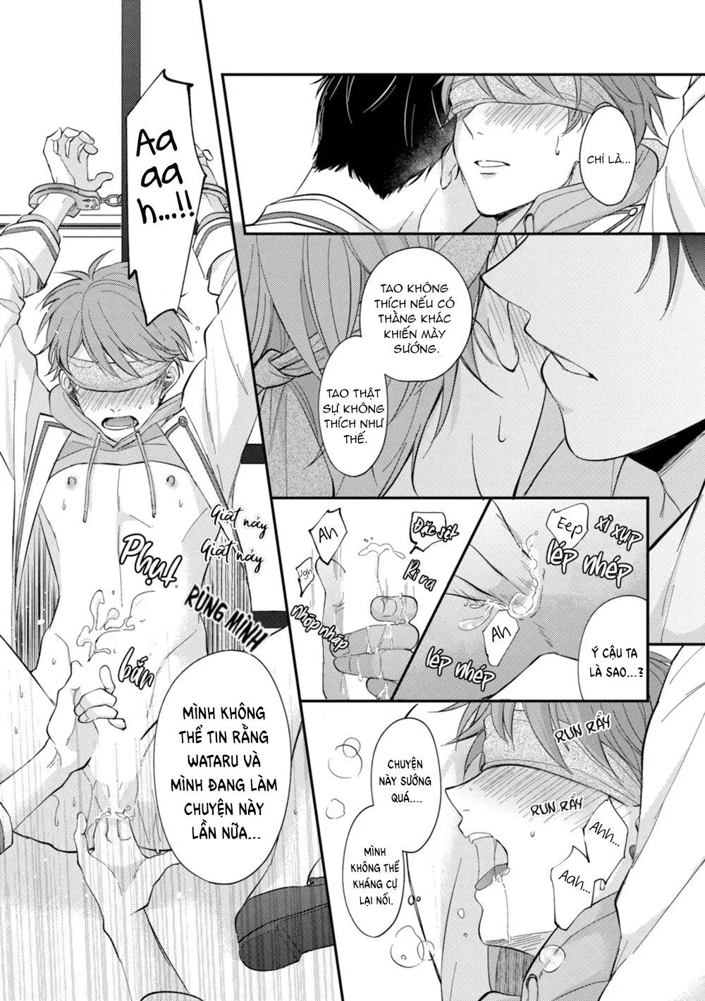 Sau khi trở thành nhân vật chính trong game BL, tôi được đối thủ si mê Chapter 3 Trang 24