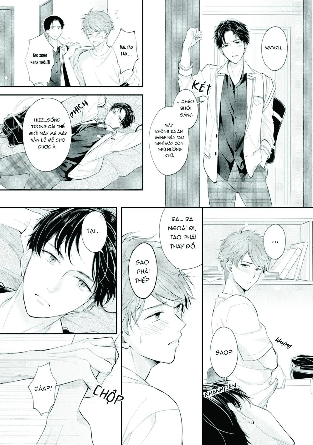 Sau khi trở thành nhân vật chính trong game BL, tôi được đối thủ si mê Chapter 4 Trang 3
