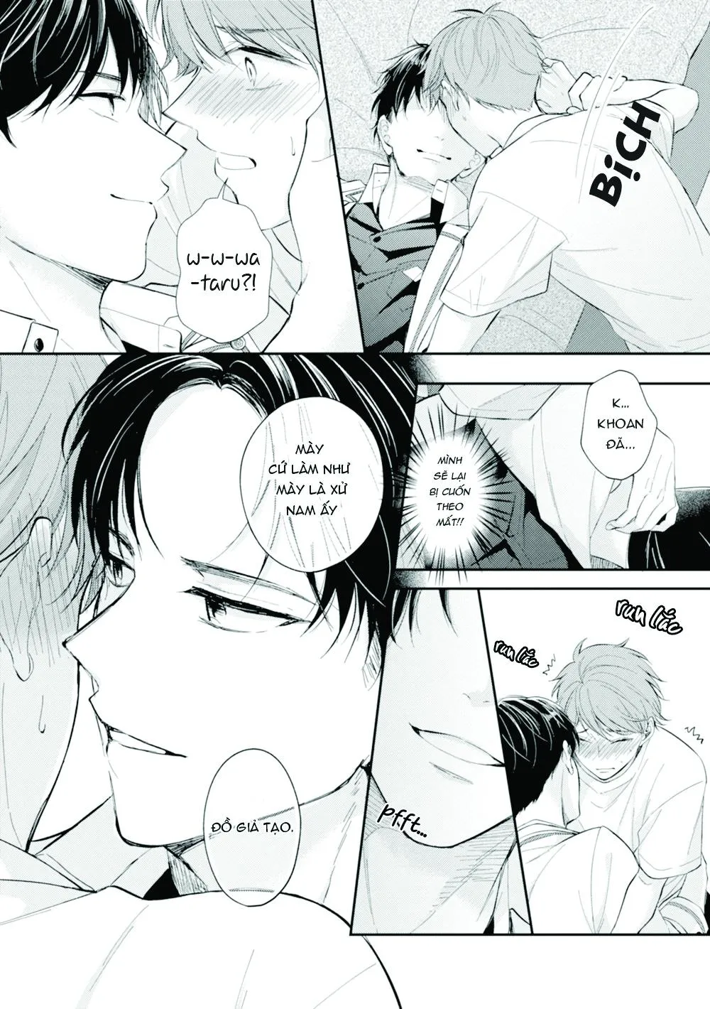 Sau khi trở thành nhân vật chính trong game BL, tôi được đối thủ si mê Chapter 4 Trang 4