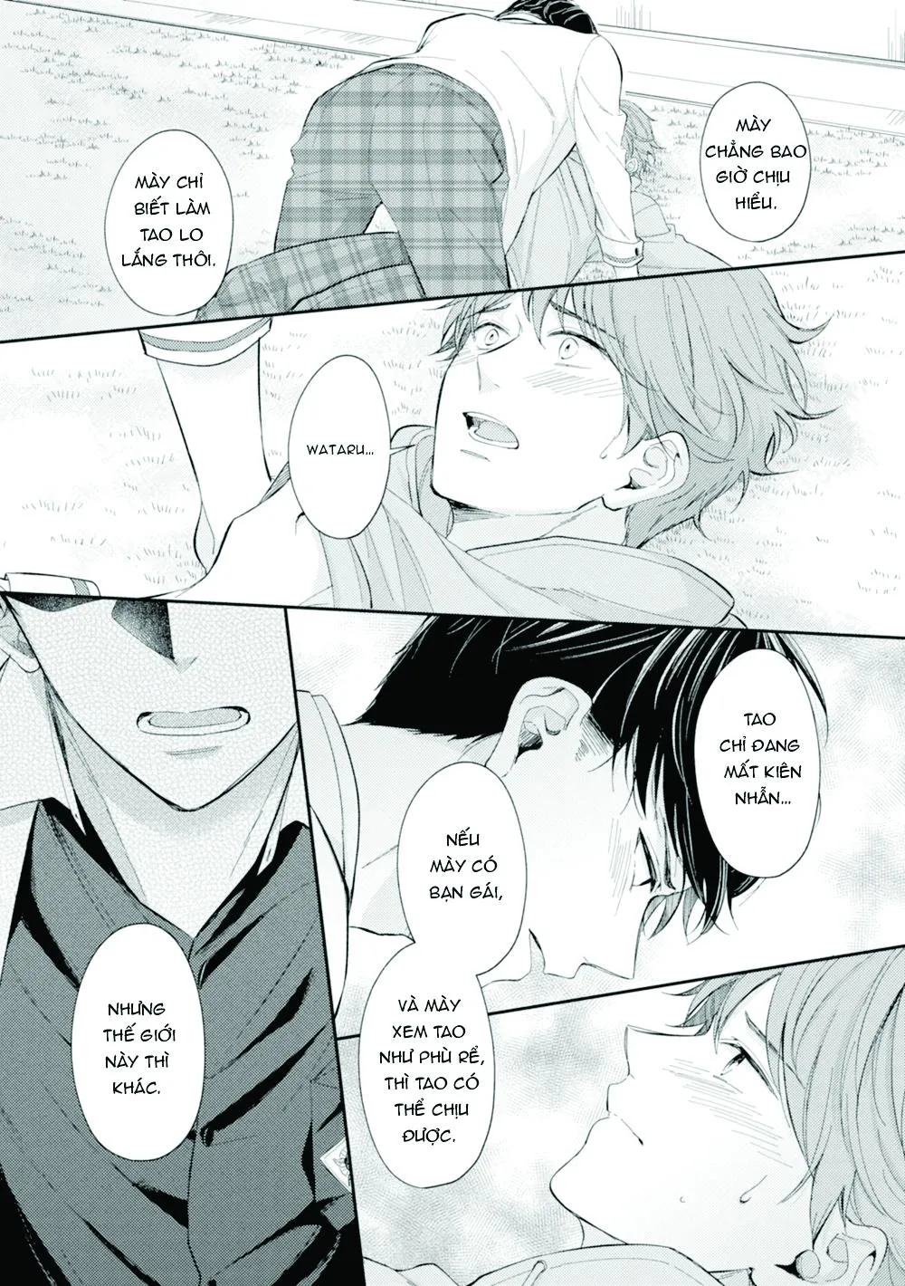 Sau khi trở thành nhân vật chính trong game BL, tôi được đối thủ si mê Chapter 4 Trang 11