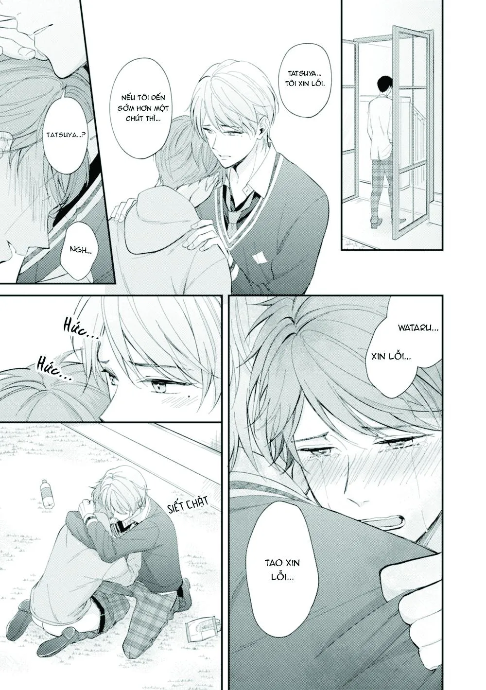 Sau khi trở thành nhân vật chính trong game BL, tôi được đối thủ si mê Chapter 4 Trang 17