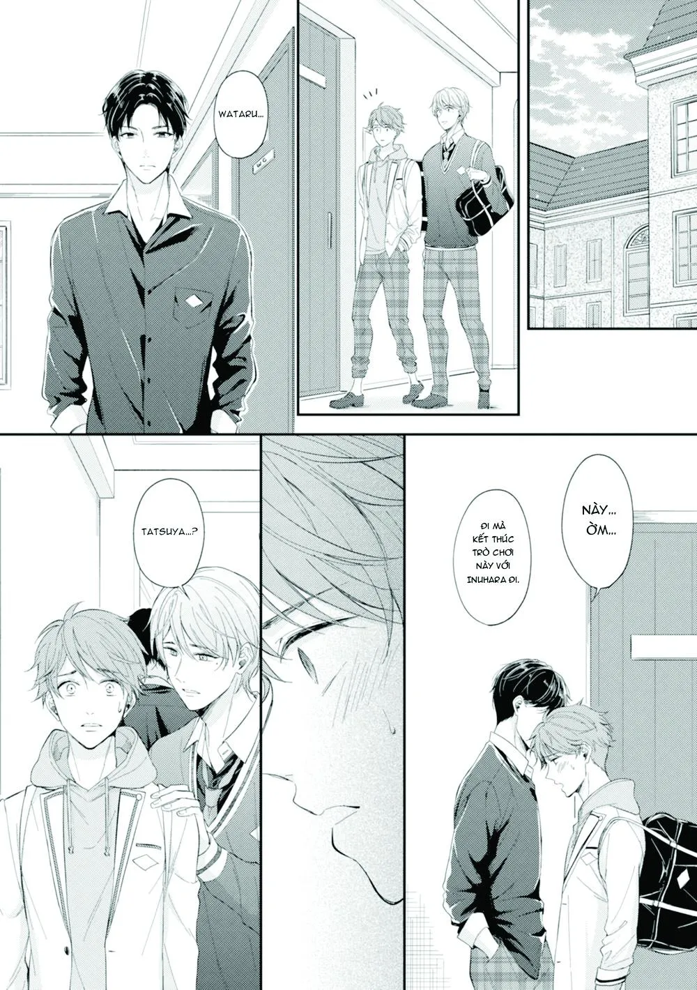 Sau khi trở thành nhân vật chính trong game BL, tôi được đối thủ si mê Chapter 4 Trang 23
