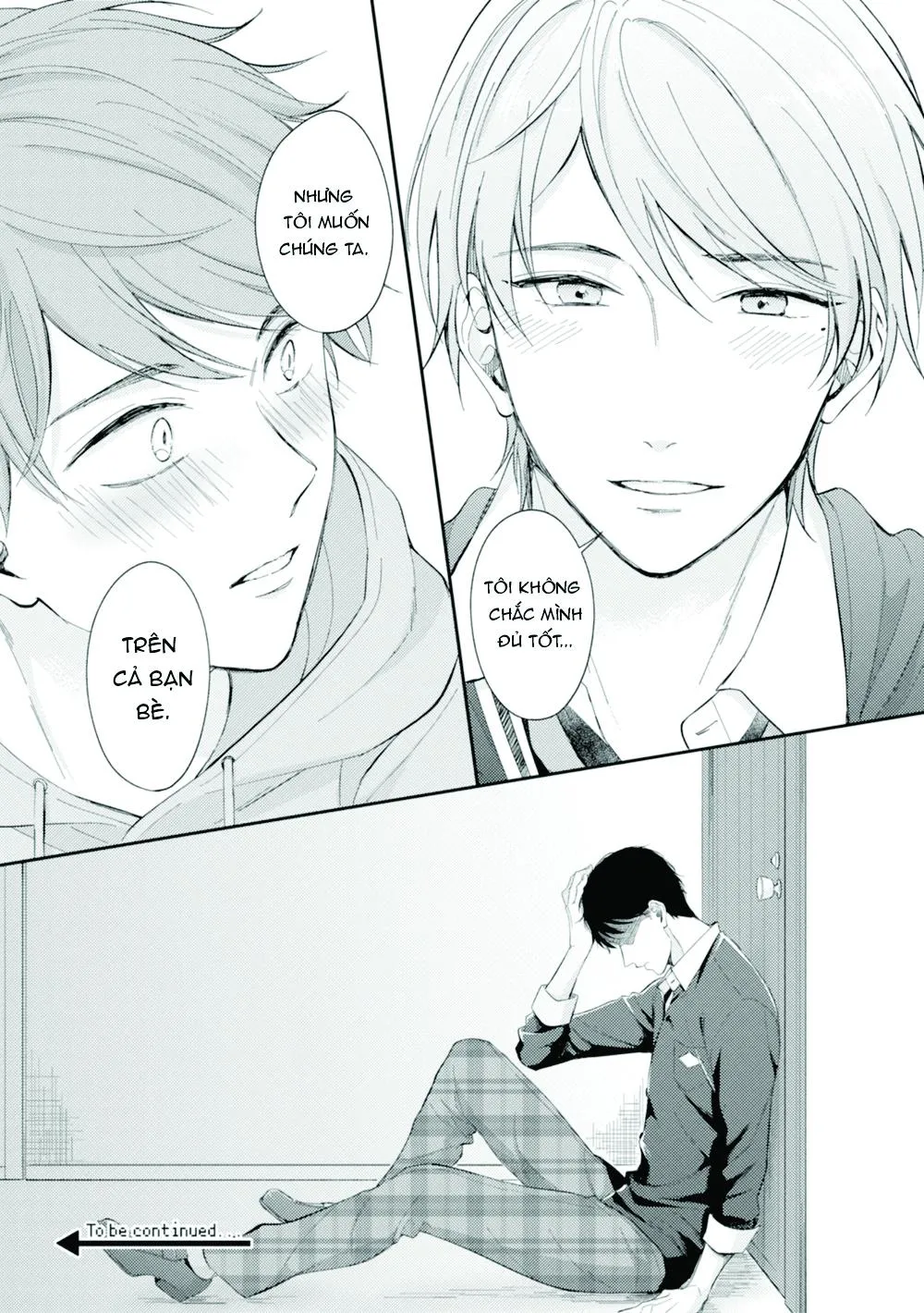 Sau khi trở thành nhân vật chính trong game BL, tôi được đối thủ si mê Chapter 4 Trang 25