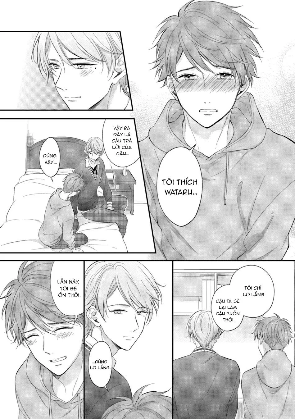 Sau khi trở thành nhân vật chính trong game BL, tôi được đối thủ si mê Chapter 5 Trang 8