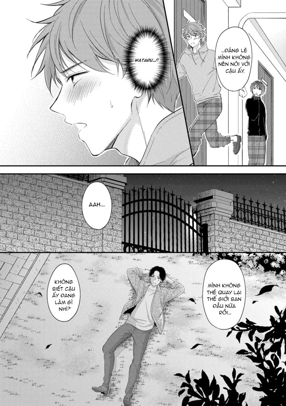 Sau khi trở thành nhân vật chính trong game BL, tôi được đối thủ si mê Chapter 5 Trang 11