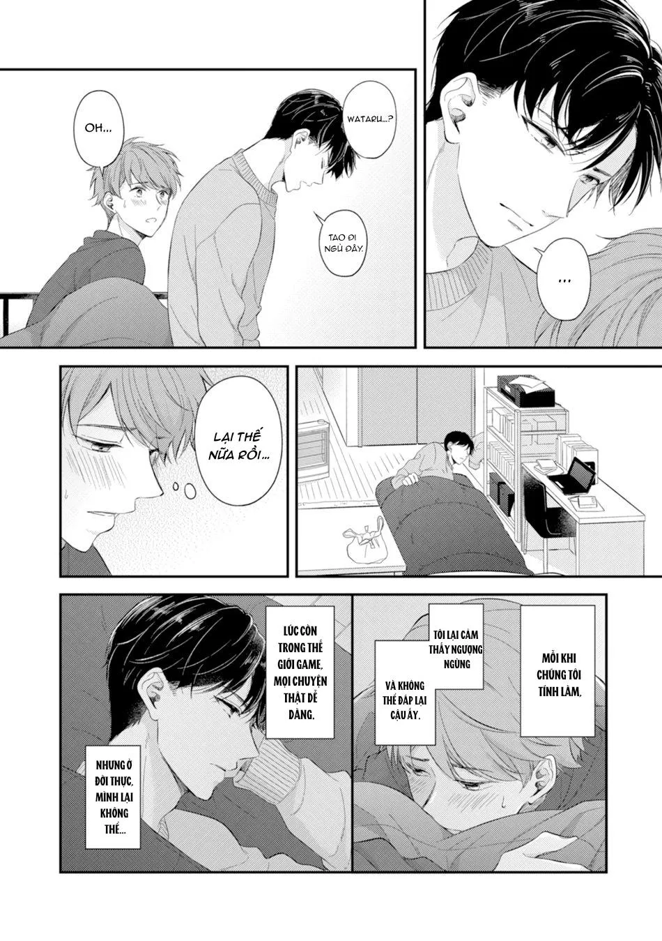 Sau khi trở thành nhân vật chính trong game BL, tôi được đối thủ si mê Chapter 6 Trang 5