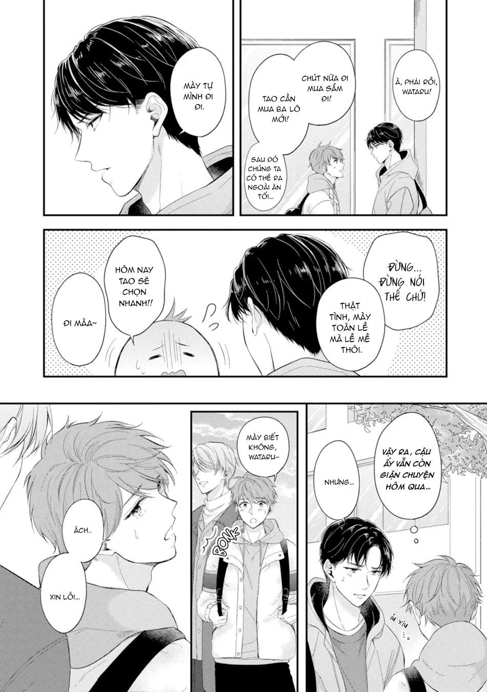 Sau khi trở thành nhân vật chính trong game BL, tôi được đối thủ si mê Chapter 6 Trang 7