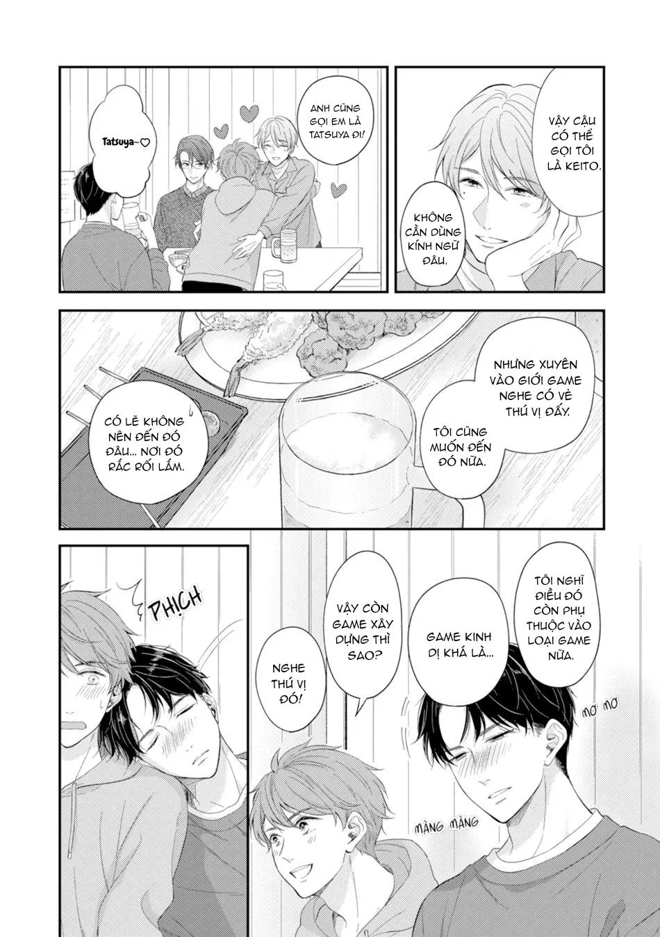 Sau khi trở thành nhân vật chính trong game BL, tôi được đối thủ si mê Chapter 6 Trang 15